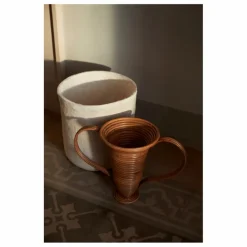 Outlet Vase Amphora en rotin Vases, Objets Déco
