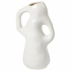 Broste Copenhagen Vase en grès Isolde | Blanc