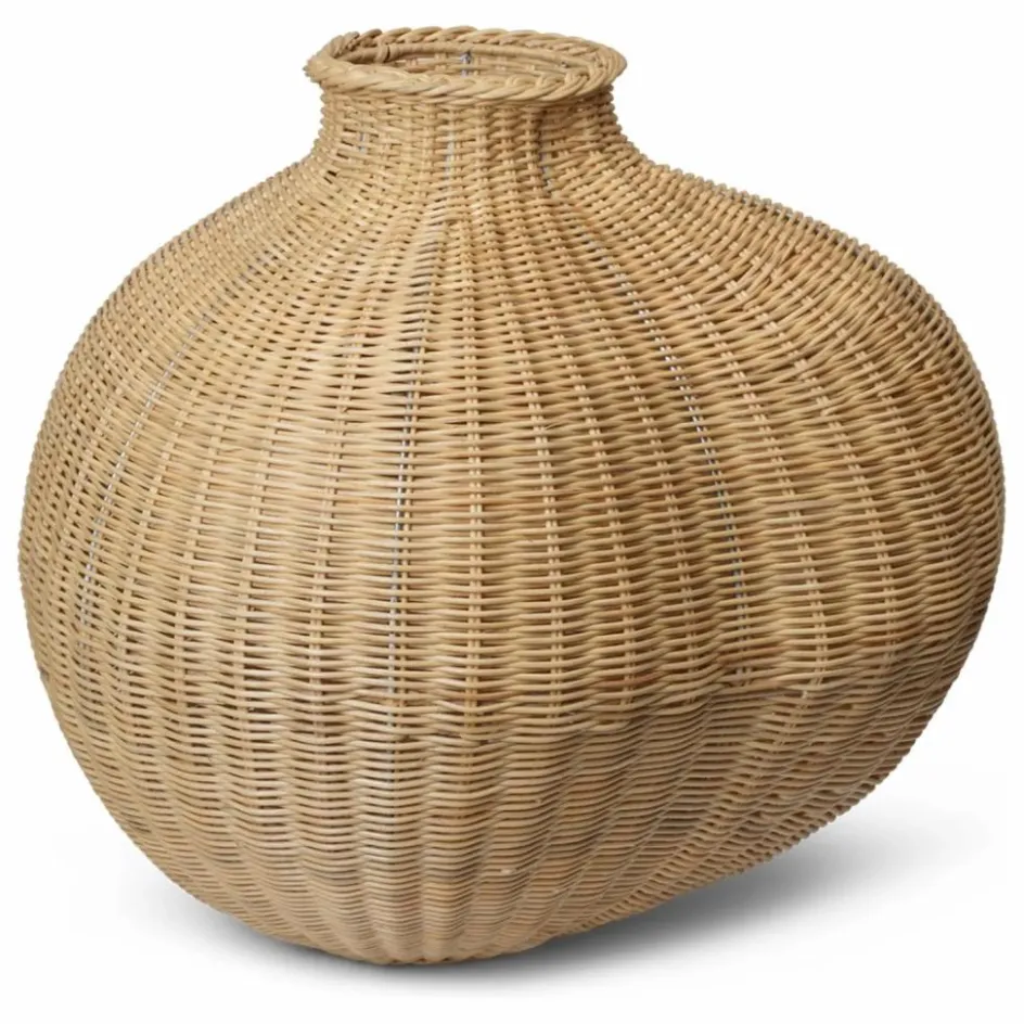 Clearance Vase en rotin Bola Vases, Objets Déco