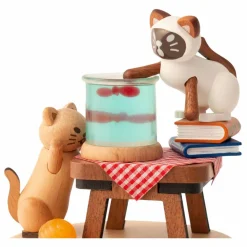 Sale Wooderful life Veilleuse Chat et Poisson Multicolore