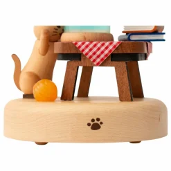 Sale Wooderful life Veilleuse Chat et Poisson Multicolore