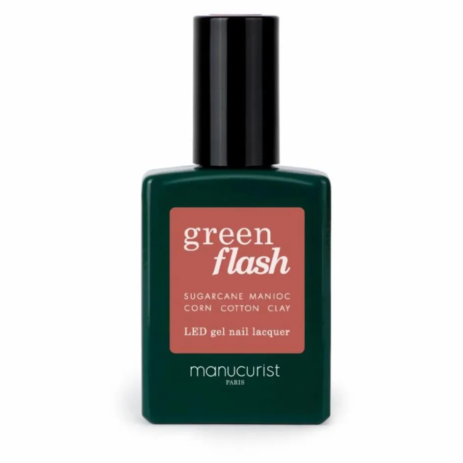 Clearance Manucurist Vernis à ongles semi-permanent Green Flash - 15 ml | Bois de rose