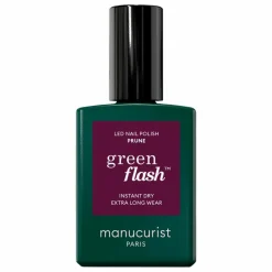 Best Manucurist Vernis à ongles semi-permanent Green Flash - 15ml | Prune