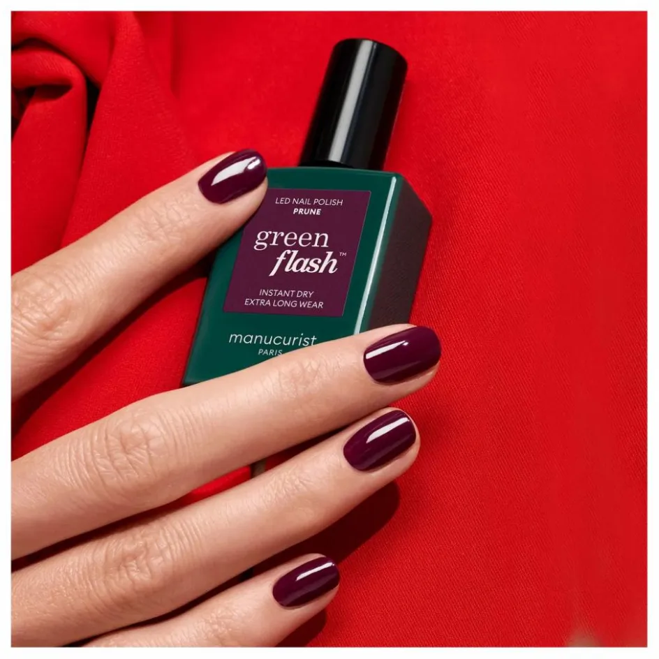 Best Manucurist Vernis à ongles semi-permanent Green Flash - 15ml | Prune