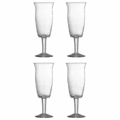 Sale Verres à vin Asha en verre recyclé - Set de 4 | Art De La Table