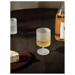 Discount Ferm Living Verres à vin Ripple - Set de 2 | Blanc