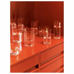 Best Hay Verres Angle - Set de 4 Transparent