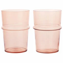 Hot Ferm Living Verres Boya - Set de 2 | Framboise