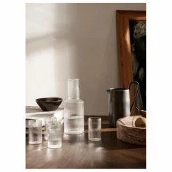 Sale Ferm Living Verres Ripple - Set de 4 Transparent