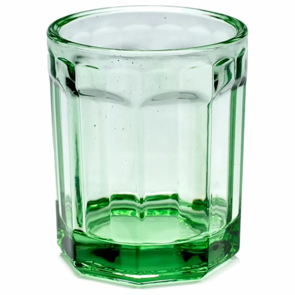 Sale Serax Verres teintés Fish & Fish, Paola Navone - Set de 4 | Vert