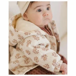 New Veste à Capuche Fleurie Gaze de Coton Bio | Enfant Manteaux, Blousons|Manteaux, Blousons, Pilotes