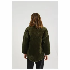 Hot Sacrécoeur Veste Bari Zephir Brodée Velours | Vert