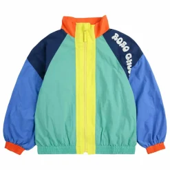 Sale Bobo Choses Veste Bobo Matière Technique Fibres Recyclées | Vert amande
