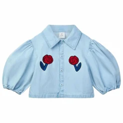 Outlet Wynken Veste Boléro Annka Denim | Bleu Clair