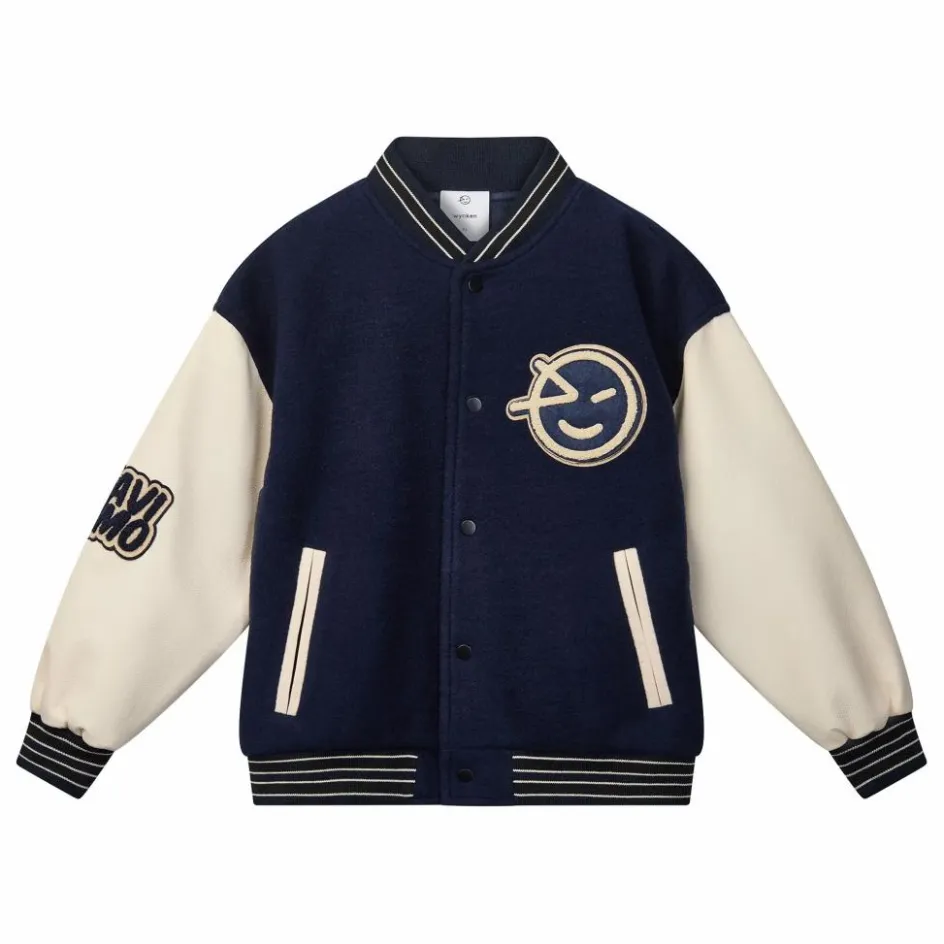 New Wynken Veste Bomber Mako Laine | Bleu marine