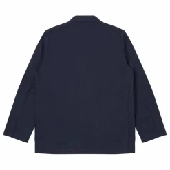 Best Universal Works Veste Boutonnée Moleskine | Bleu marine