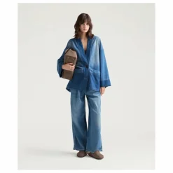 Best Momoni Veste Caroline Denim | Bleu