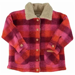 Hot Veste Carreaux Laine | Enfant Manteaux, Vestes|Manteaux, Blousons