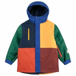 Bobo Choses Veste de ski Colorblock Fibres Recyclées | Bleu