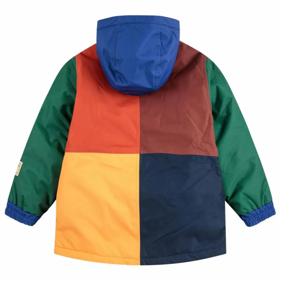 Bobo Choses Veste de ski Colorblock Fibres Recyclées | Bleu