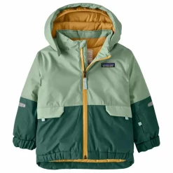 New Patagonia Veste de Ski Snow Pile Fibres Recyclées | Vert pâle
