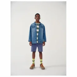 Online Main Story Veste Denim Coton Bio | Bleu délavé