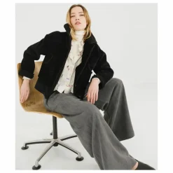 Discount Veste Doudou Sheep Velours Côtelé | Femme Vestes, Blousons