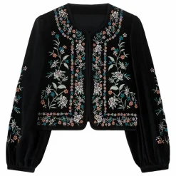 Louise Misha Veste Duras Velours - Collection Femme ||Femme Vestes, Blousons