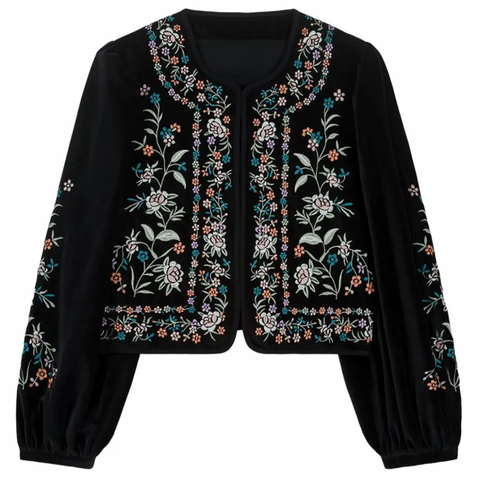 Louise Misha Veste Duras Velours - Collection Femme ||Femme Vestes, Blousons