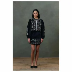 Louise Misha Veste Duras Velours - Collection Femme ||Femme Vestes, Blousons