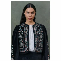 Louise Misha Veste Duras Velours - Collection Femme ||Femme Vestes, Blousons