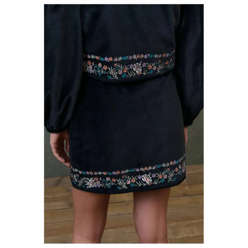 Louise Misha Veste Duras Velours - Collection Femme ||Femme Vestes, Blousons