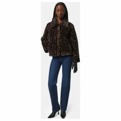 Clearance Veste Elis Léopard Fibres Recyclées | Femme Vestes, Blousons