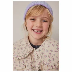 Online Tocoto Vintage Veste en Jean Fleurs | Crème