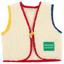 Online Veste en laine mérinos - x Bobo Choses Manteaux, Blousons, Pilotes|Manteaux, Blousons, Pilotes