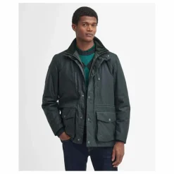 Barbour Veste Falstone Wax ||Homme Doudounes, Parkas, Vestes