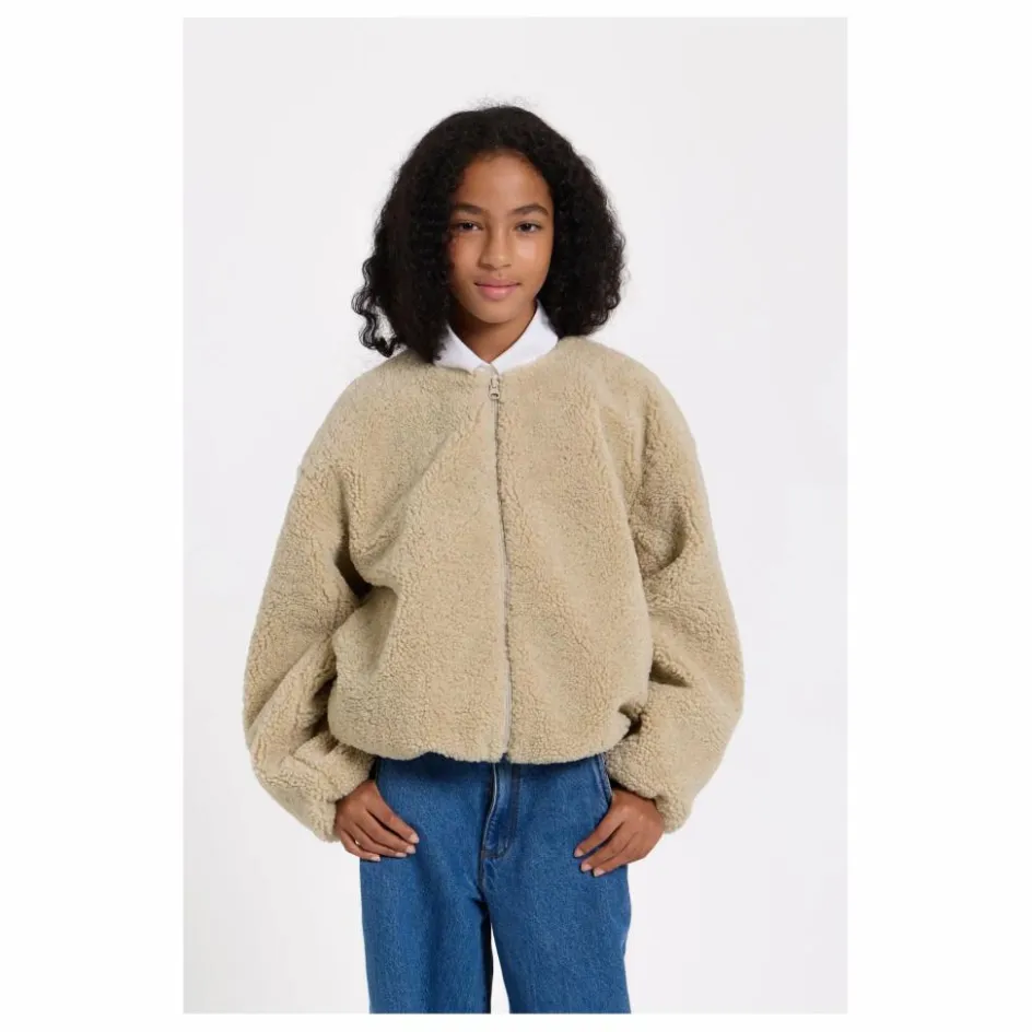 Smallable Kid Veste Façon Sherpa Chance ||Enfant Manteaux, Vestes|Manteaux, Blousons