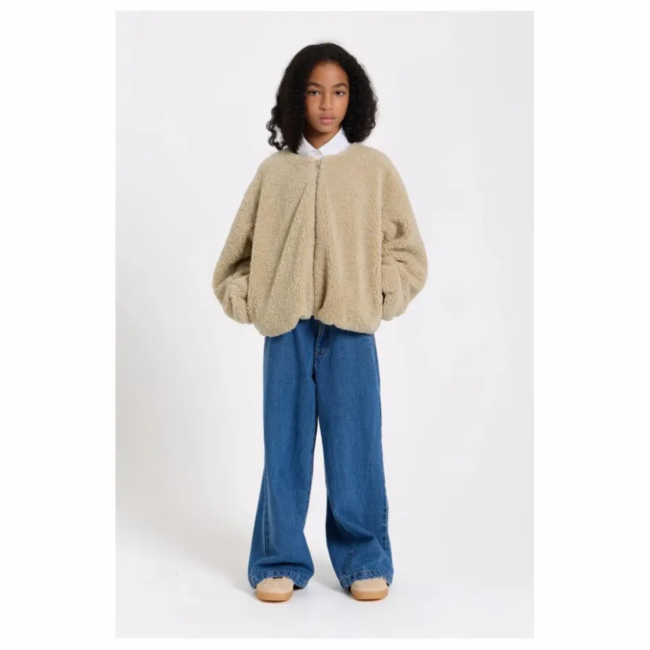 Smallable Kid Veste Façon Sherpa Chance ||Enfant Manteaux, Vestes|Manteaux, Blousons