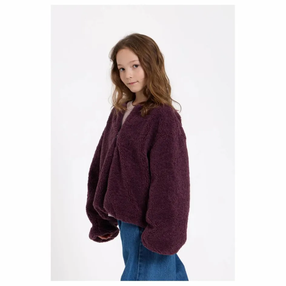 Online Smallable Kid Veste Façon Sherpa Chance | Violet