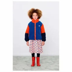 Hot Tinycottons Veste Façon Sherpa Colorblock | Bleu