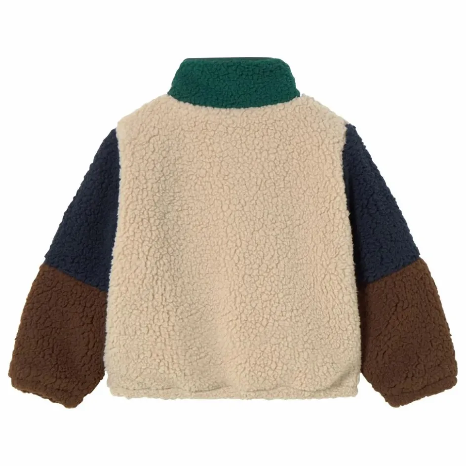 Enfant Tinycottons Manteaux, Blousons|Manteaux, Blousons*Veste Façon Sherpa Colorblock |