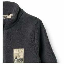 Wheat Veste Façon Sherpa Helge Fibres Recyclées | Noir
