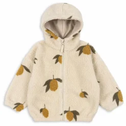 Konges Sløjd Veste Façon Sherpa Jody Citrons Fibres Recyclées ||Enfant Manteaux, Blousons|Manteaux, Blousons