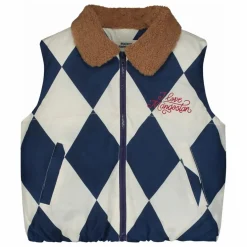 Discount Maison Mangostan Veste Harlequin | Ivoire