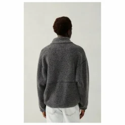 Hot American Vintage Veste Hoktown Fibres Recyclées | Gris anthracite