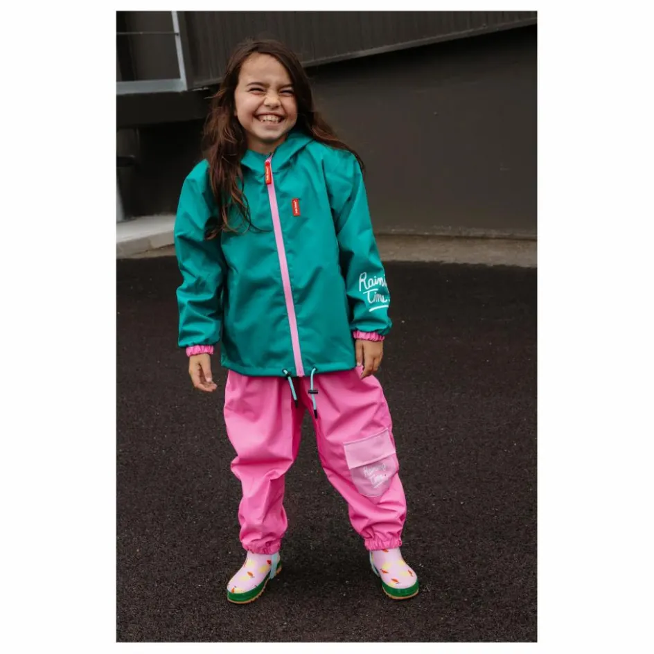 New Hello Hossy Veste Imperméable | Turquoise
