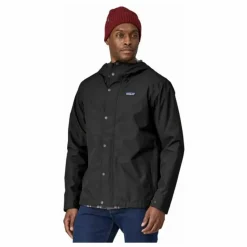 Sale Patagonia Veste Imperméable Jackson Glacier Fibres Recyclées | Noir