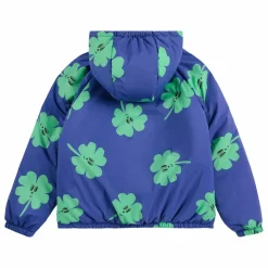 Bobo Choses Veste Imperméable Réversible Trèfles Fibres Recyclées ||Enfant Manteaux, Blousons