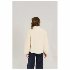 Online Sacrécoeur Veste Jay Bouclette Laine Vierge | Blanc