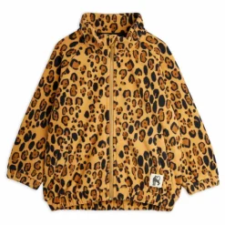 Discount Mini Rodini Veste Leopard Polyester Recyclé | Beige
